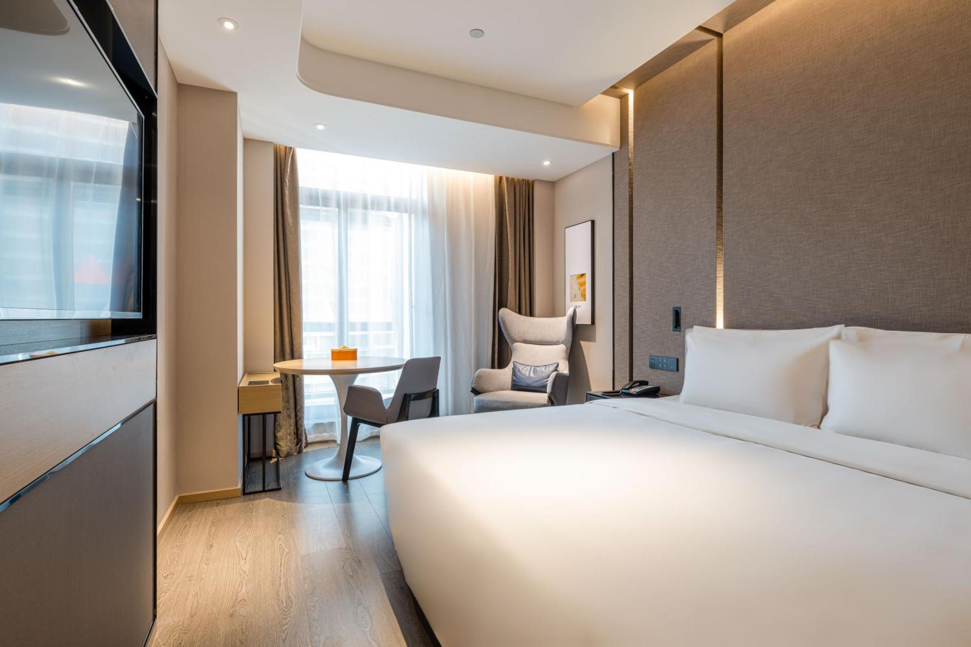 Atour Hotel Hangzhou Qianjiang Century City International Expo Center Exterior foto